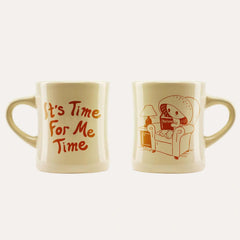 RYZE Me Time Mug - Travel Ready Front Back