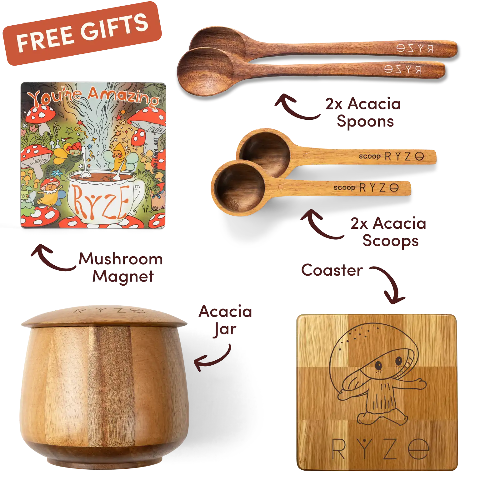 Cocoa Free Gift Bundle - Morning Combo