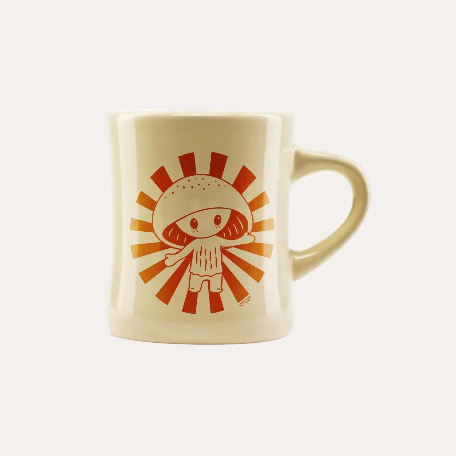 RYZE Starburst Feel Better Every Day Mug - Desk Ready