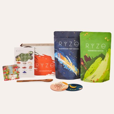 RYZE Day + Night Bundle (Matcha + Cocoa) - Morning Set