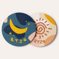 RYZE FREE Coasters - Kitchen Touch