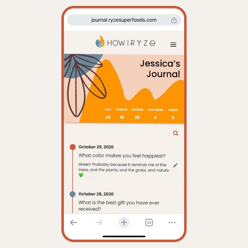 RYZE FREE Gratitude App - Limited Offer