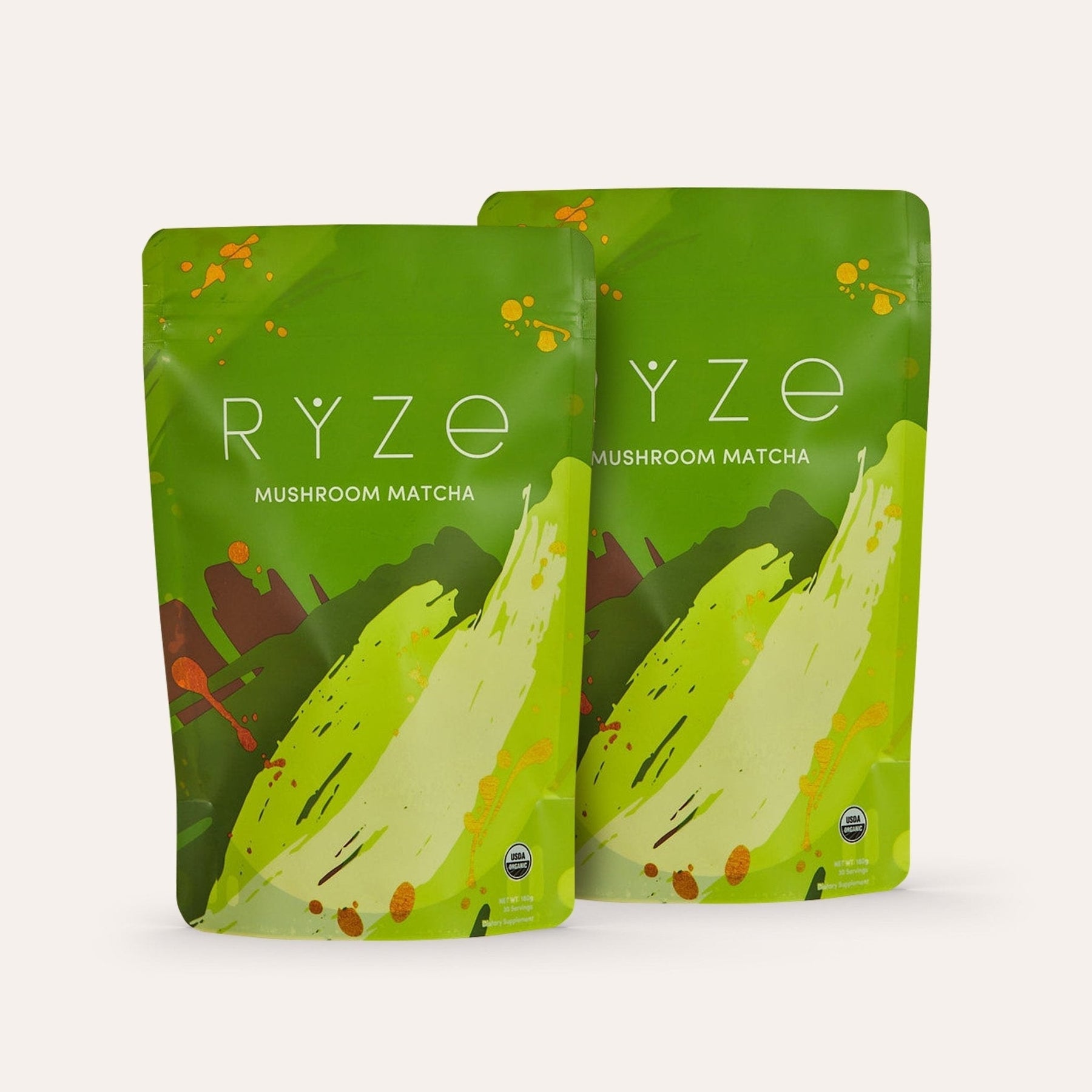 RYZE Mushroom Matcha (60 Servings) - Bright Clarity