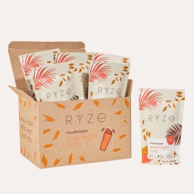 RYZE Mushroom Overnight Oats Starter Pack - Easy Start