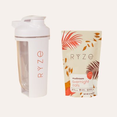 RYZE Mushroom Overnight Oats Starter Pack - Easy Start