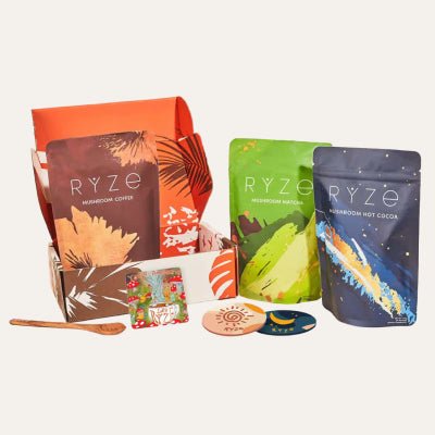 RYZE Ultimate Bundle (Matcha + Coffee + Cocoa) - Wellness Set