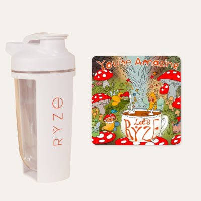 RYZE Shaker Bottle + FREE Gifts - Gift Ready