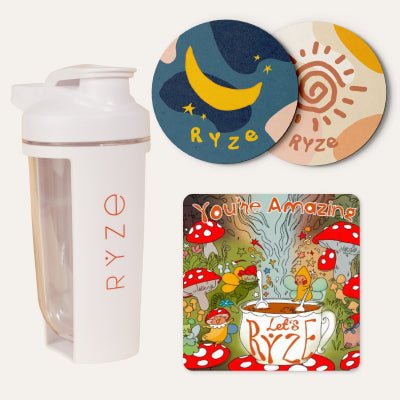 RYZE Shaker Bottle + FREE Gifts - Gift Ready
