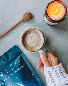RYZE Try our Mushroom Hot Cocoa 50% OFF! - Evening Cocoa